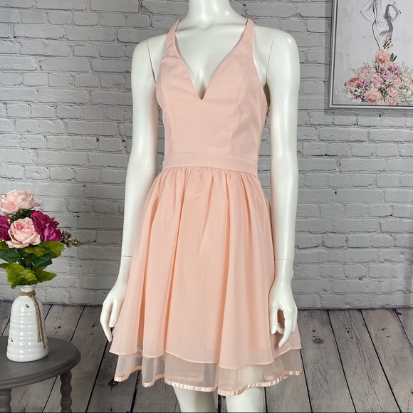 Maniju Dresses & Skirts - Maniju Soft Pink Dress/Prom Size: Small